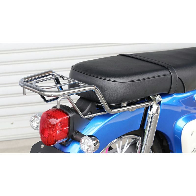ホンダ クロスカブ110 ダブルシート用リアキャリア クローム KIJIMA