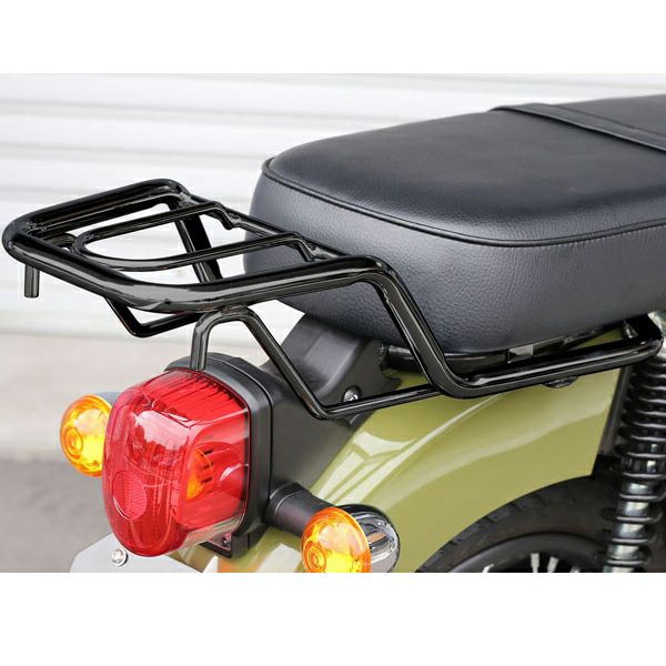 ホンダ クロスカブ110 ダブルシート用リアキャリア ブラック KIJIMA_1