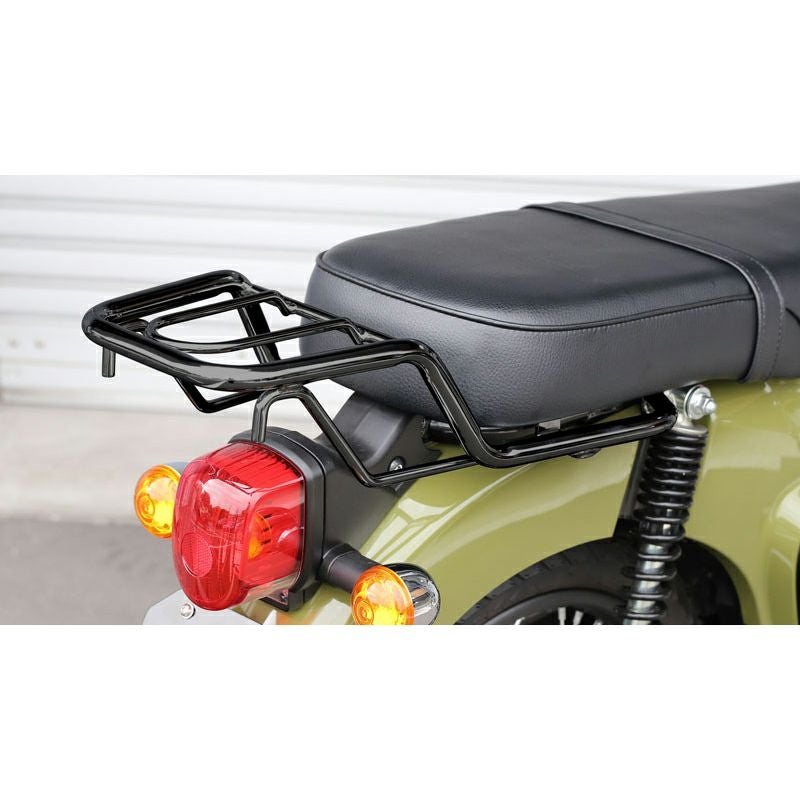 ホンダ クロスカブ110 ダブルシート用リアキャリア ブラック KIJIMA