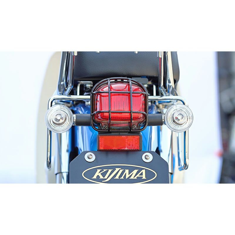 ホンダ スーパーカブ、クロスカブ テールランプガード ブラック KIJIMA