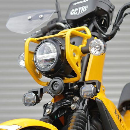 クロスカブ 22- フルエキゾーストマフラー IRONHEAD ROUND BLACK
