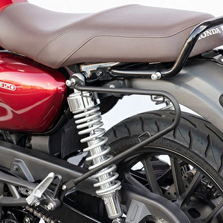 ホンダ GB350/S サドルバッグサポート(左側) ブラック KIJIMA_1