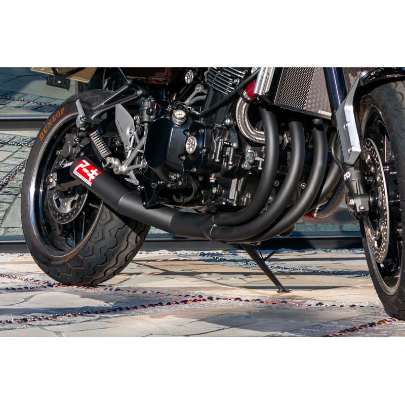 カワサキ Z900RS/CAFE 手曲げショート管集合マフラー(JMCA認証) アーキ