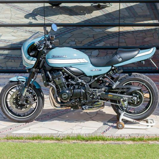 カワサキ Z900RSCAFE SUPER BIKE ステンレスハンドルバー アーキ