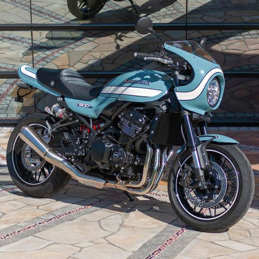 カワサキ Z900RSCAFE SUPER BIKE ステンレスハンドルバー アーキ