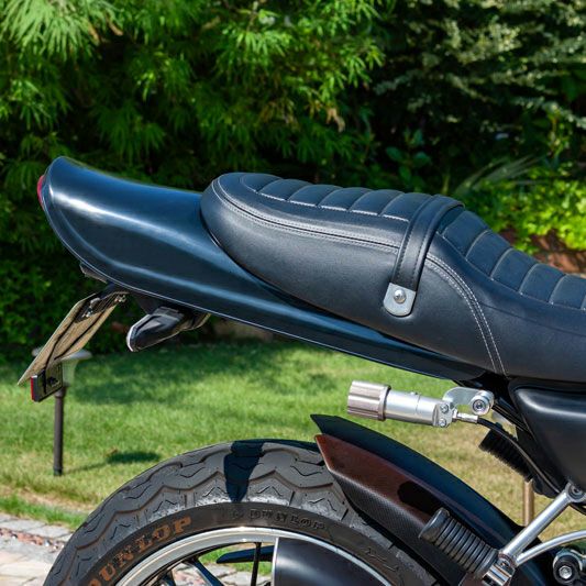 Kawasaki Z900RS フロントスプロケットカバー ブラック BIKERS
