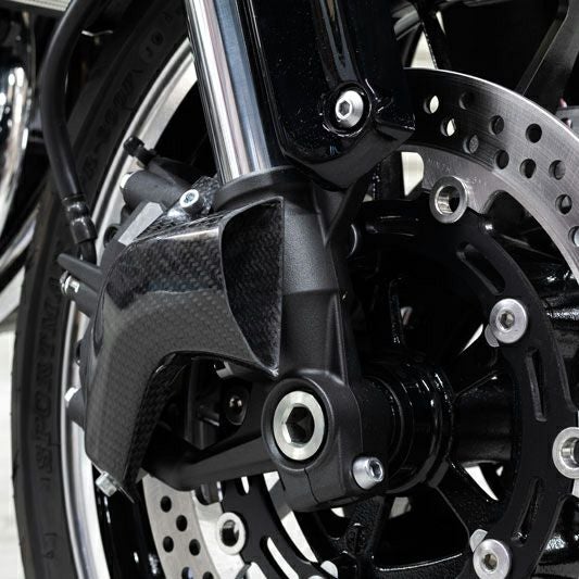 Z900RS CAFE フロント右側ブレーキキャリパー カワサキ Z900RS/CAFE カーボン フロントキャリパークーリングダクト