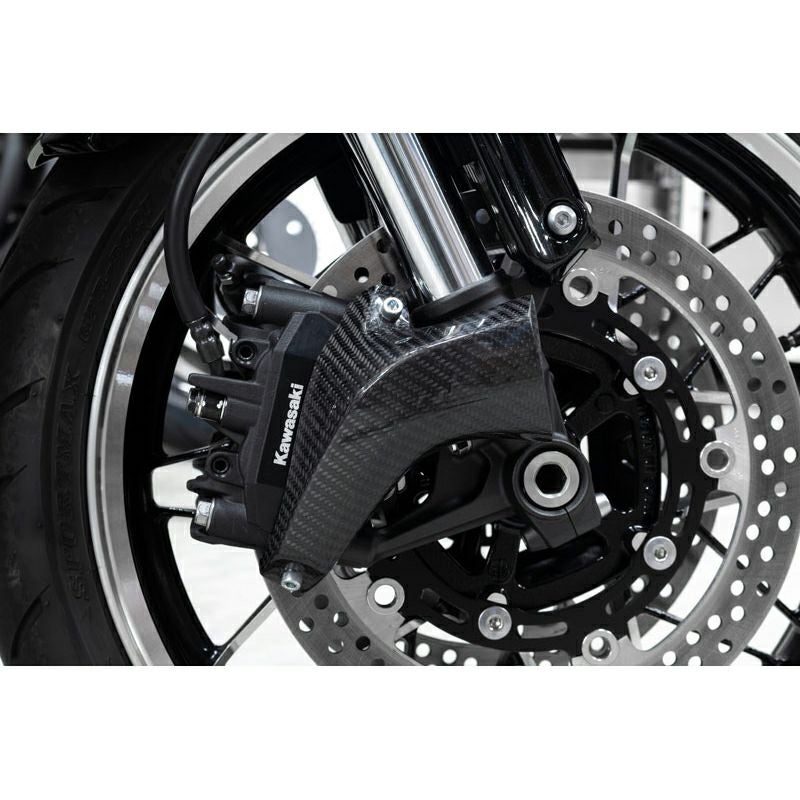 z900rs フロントキャリパーダクト OVER RACING（オーバーレーシング） OVER オーヴァー カーボン