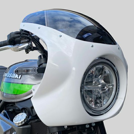 カワサキ Z900RS CAFE ギルズカウル 白ゲル(未塗装) アーキ | バイク