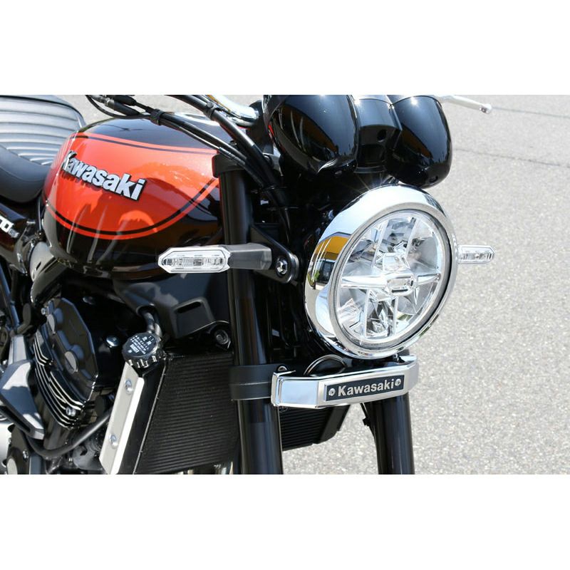 カワサキ Z900RS ステムエンブレム/マウントステーキット クローム