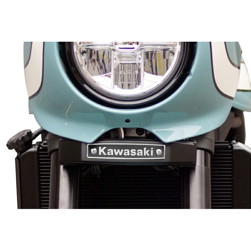 カワサキ Z900RSCAFE ステムエンブレム/マウントステーキット ブラック