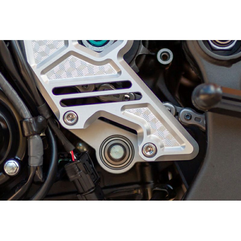 カワサキ Z900RS/CAFE ビレット・ハニカムスプロケットカバー マット