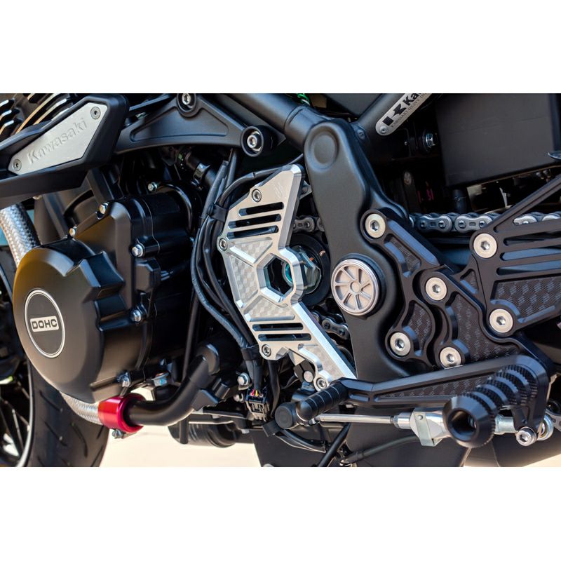 カワサキ Z900RS/CAFE ビレット・ハニカムスプロケットカバー