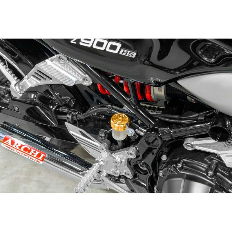 カワサキ Z900RS/CAFE マスターシリンダーキャップ(リア) ゴールド