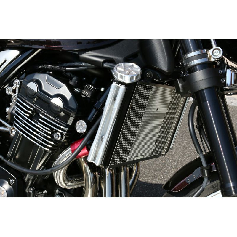 カワサキ Z900RS/CAFE ラジエターサイドロッドセット ブラック アーキ