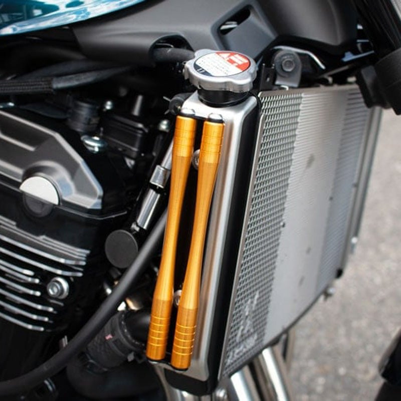 カワサキ Z900RS/CAFE ラジエターサイドロッドセット ゴールド アーキ_4