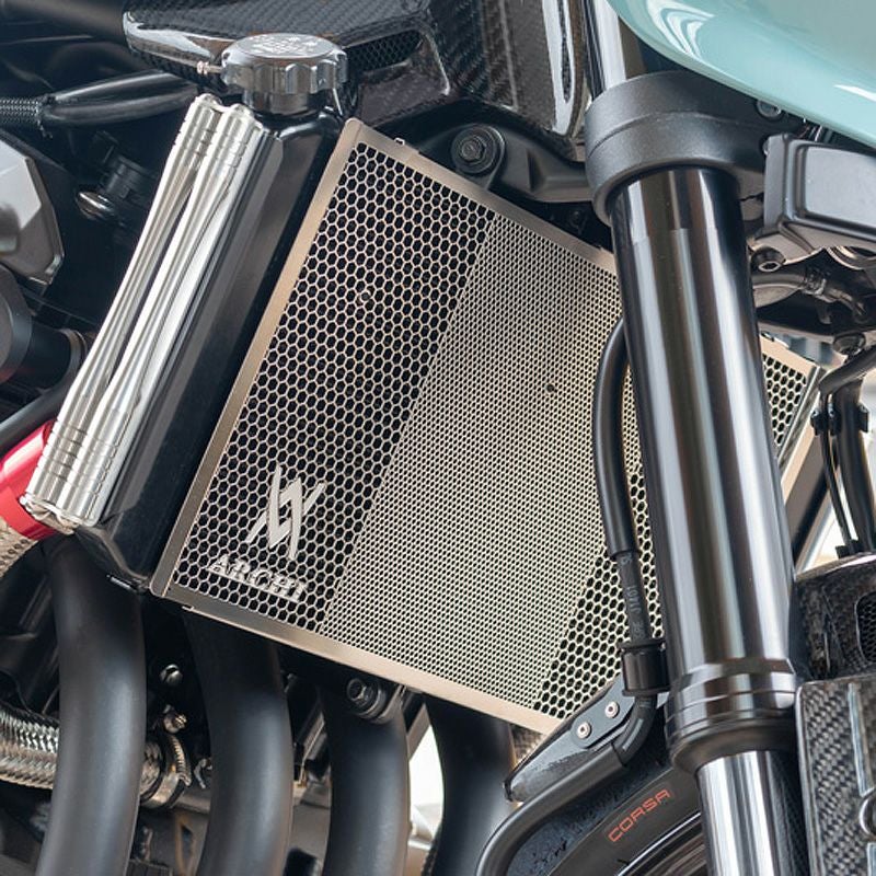 カワサキ Z900RS/CAFE ヘックス・ラジエターコアプロテクター ブラック