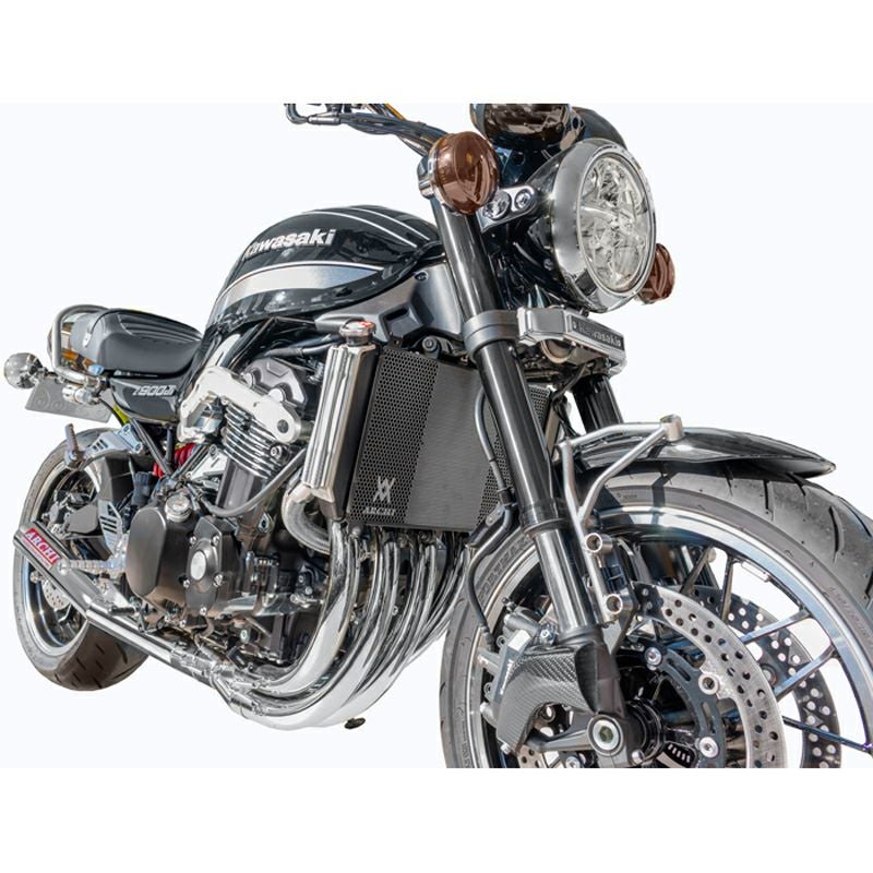 カワサキ Z900RS アーキ ヘックスコアプロテクター ブラック カワサキ Z900RS/CAFE ヘックス・ラジエターコアプロテクター ブラック