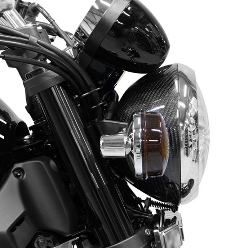 z900rsヘッドライトカバー Kawasaki Z900RS ヘッドライトプロテクター ダークティント