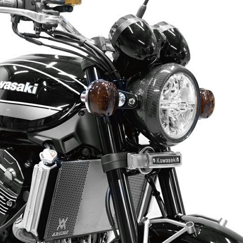 カワサキ Z900RS カーボンヘッドライトリム アーキ | バイクカスタム 