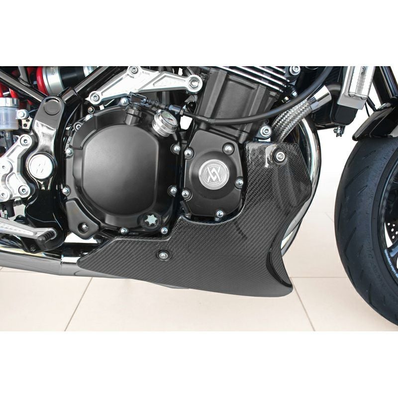 カワサキ Z900RS/CAFE カーボンチンスポイラー アーキ | バイク