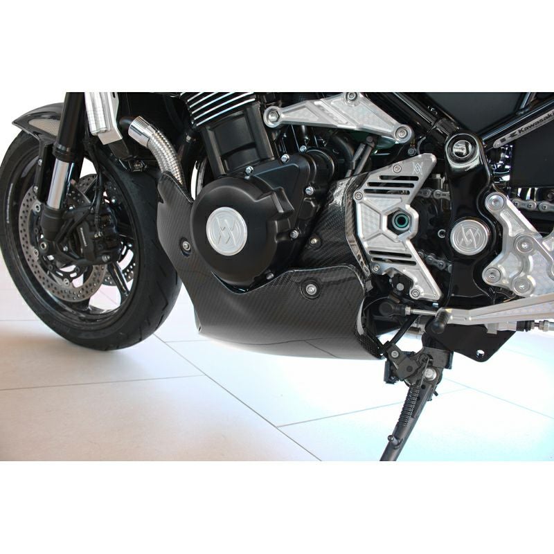 カワサキ Z900RS/CAFE カーボンチンスポイラー アーキ | バイク