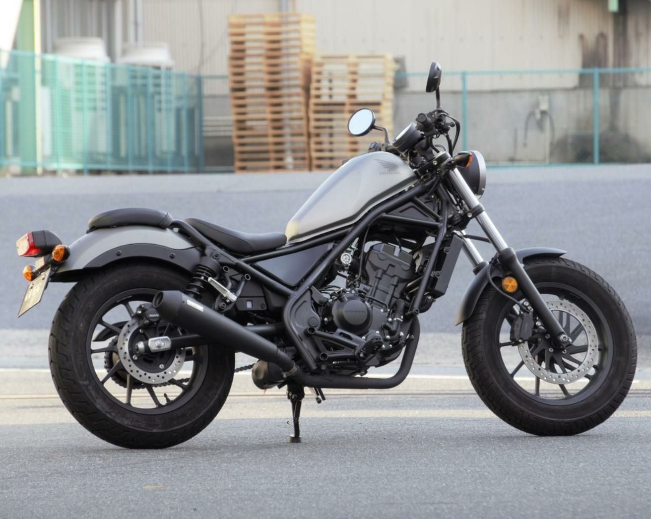 レブル250 17- SSメガホンマフラー S／O オーヴァーレーシング