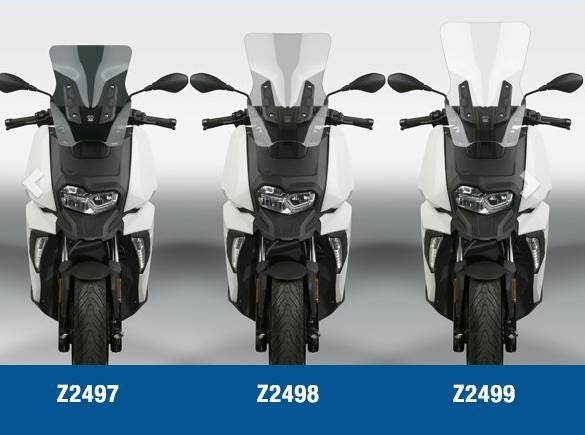 BMW C400X ツーリング スクリーン クリア ZTechnik ナショナルサイクル