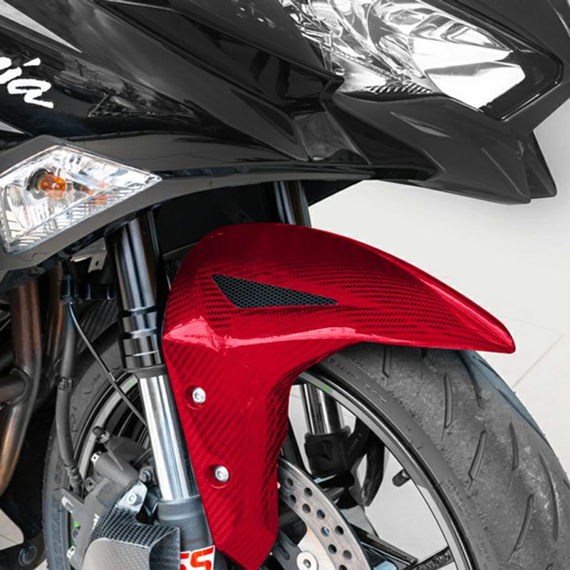 KAWASAKI Z750T フロントフェンダー カワサキ [C-25-0129-25] TEASER FFK10G FRONT FENDER[DRY CARBON HG] Kawasaki ZX-4R (23-24