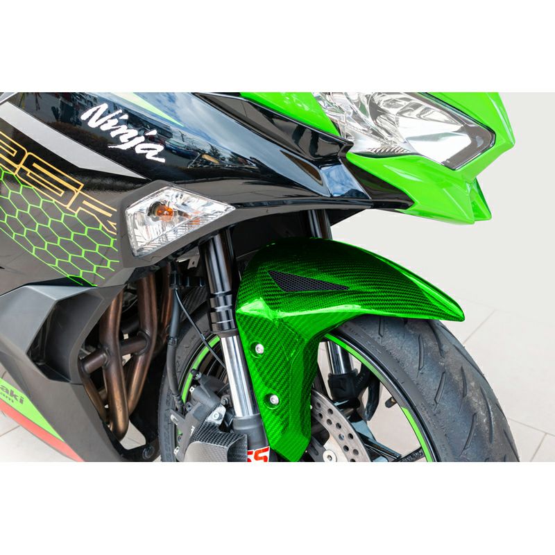 NINJA250フロントフェンダー値下げ 割れ無! ニンジャ250R EX250K 08-12年 純正フロントフェンダー 前