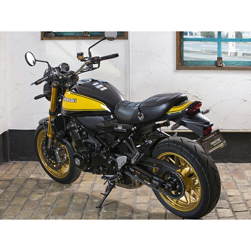 DMsシート加工 艶無しZパターン　Z900RS G-Series KAWASAKI Z900RS SEAT.ASSY製品【ZⅡパターン・艶有り