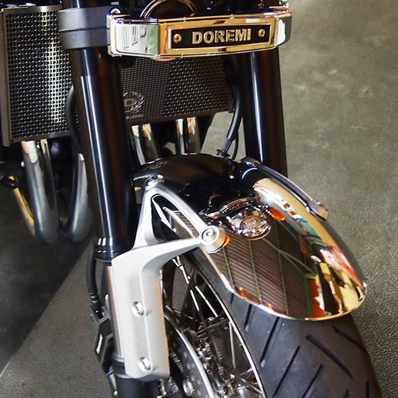 カワサキ Z900RS/CAFE メッキフロントフェンダー DOREMI COLLECTION_1
