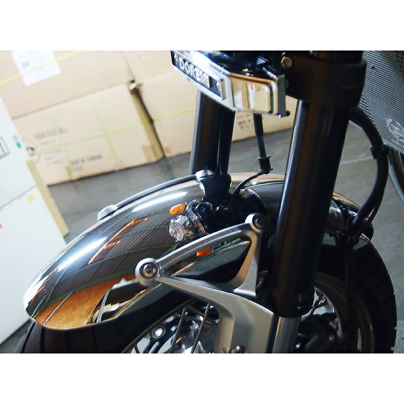 カワサキ Z900RS/CAFE メッキフロントフェンダー DOREMI COLLECTION