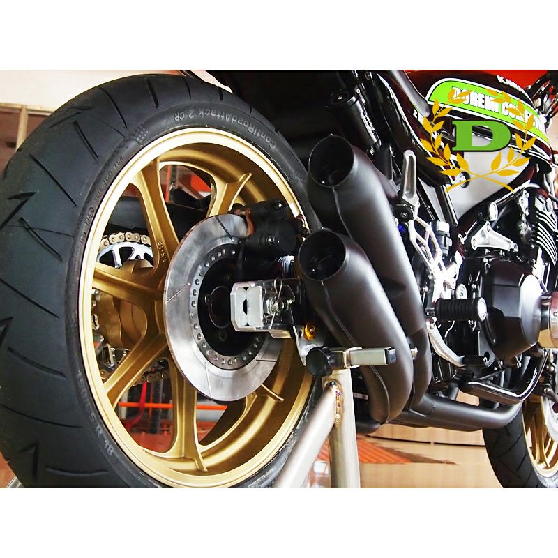 カワサキ Z900RS/CAFE 4本出しマフラー(レース専用) ブラック DOREMI