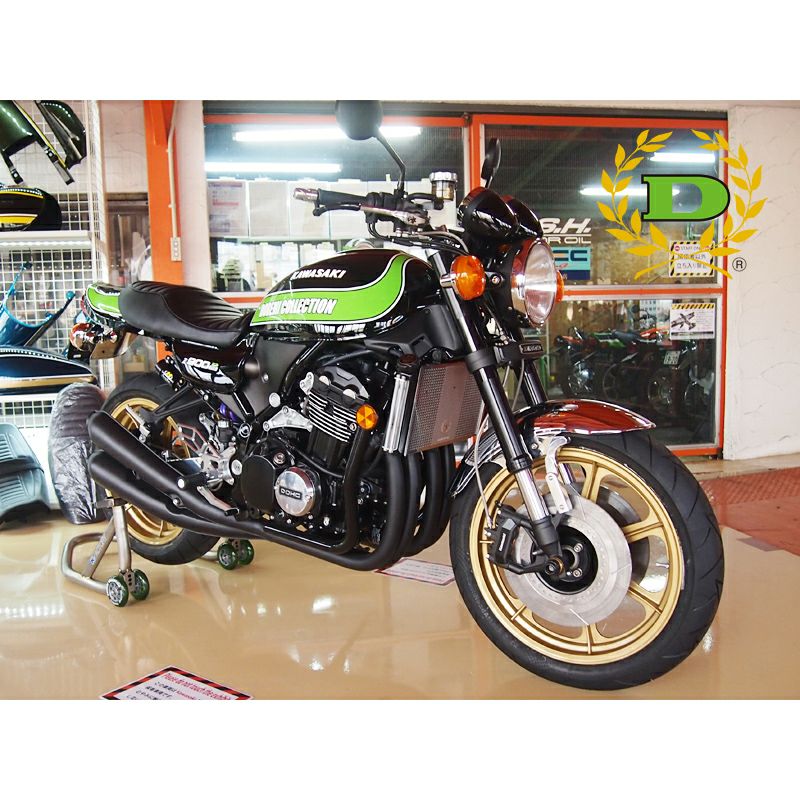カワサキ Z900RS/CAFE 18-21 4本出しマフラー(JMCA認証) ブラック