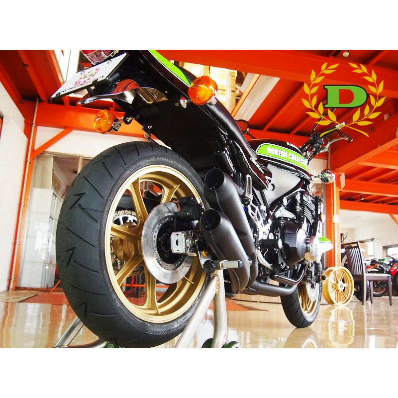 カワサキ Z900RS/CAFE 18-21 4本出しマフラー(JMCA認証) ブラック