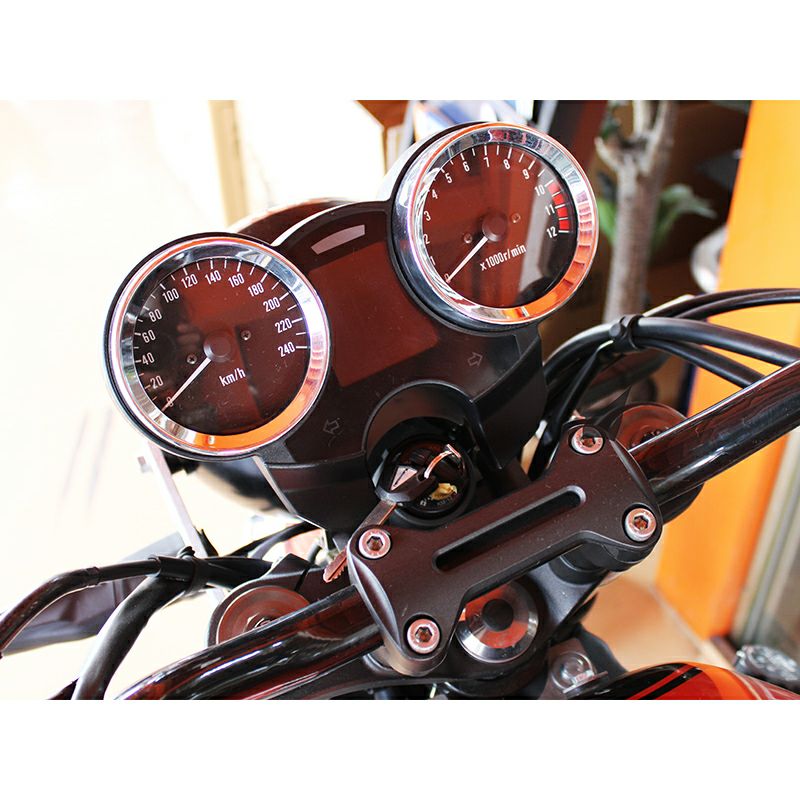 z900rsドレミコレクションライトアップステー、メーターアップステー Z900RS ヘッドライトアップステーKit シルバー【欠品中 ご予約承ります