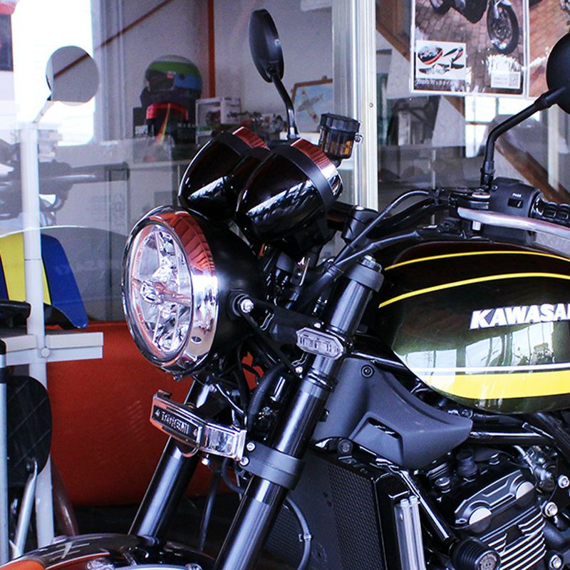 期間限定！大幅値下げ！Z900RS アダプティブヘッドライト モトデミックタイプ カワサキ Z900RS シビエ ヘッドライト コンバージョンKIT ARCHI