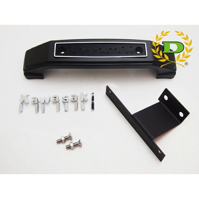 カワサキ Z900RS フォークカバーエンブレム(小文字) ブラック DOREMI