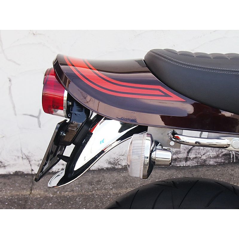 カワサキ Z900RS/CAFE Z1タイプ STD鉄メッキリアフェンダーキット