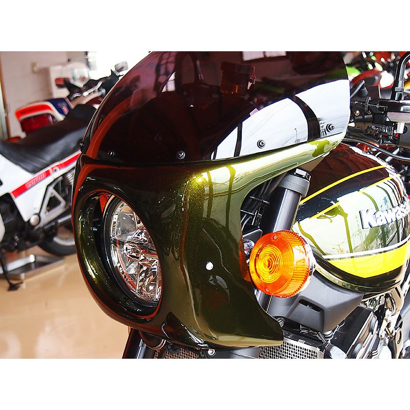 カワサキ Z900RS ストーンカウル キャンディトーングリーン DOREMI 