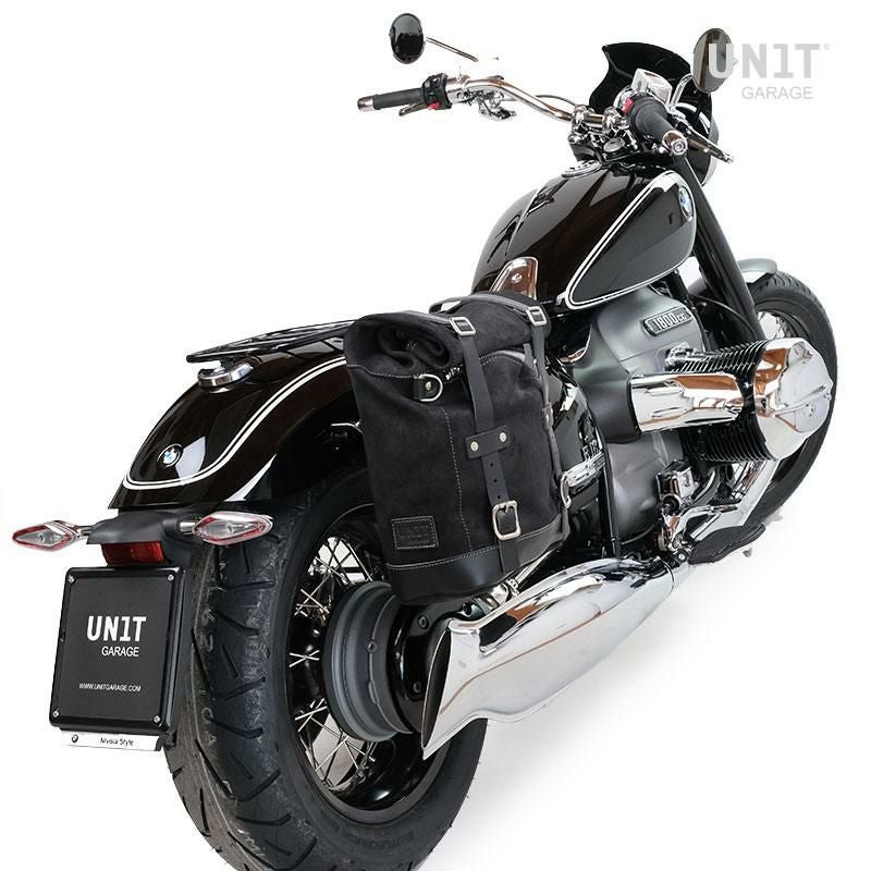 BMW R18 サイドバッグ WAXキャンバス ブラック 10-14L ユニット