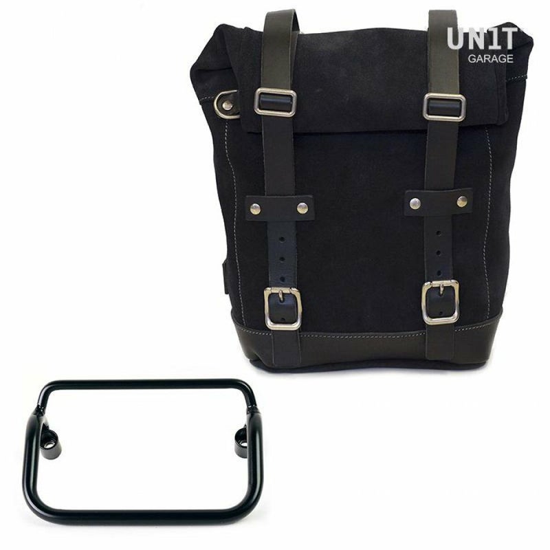 BMW R18 サイドバッグ WAXスウェード ジェットブラック 10-14L ユニットガレージ_1