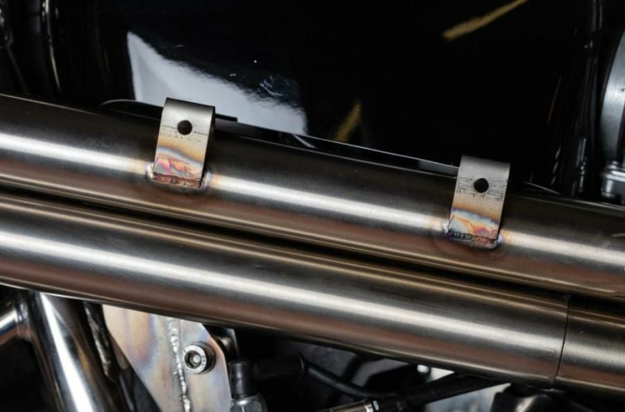 トライアンフ 空冷 ボンネビル T100 スクランブラー フルエキゾースト