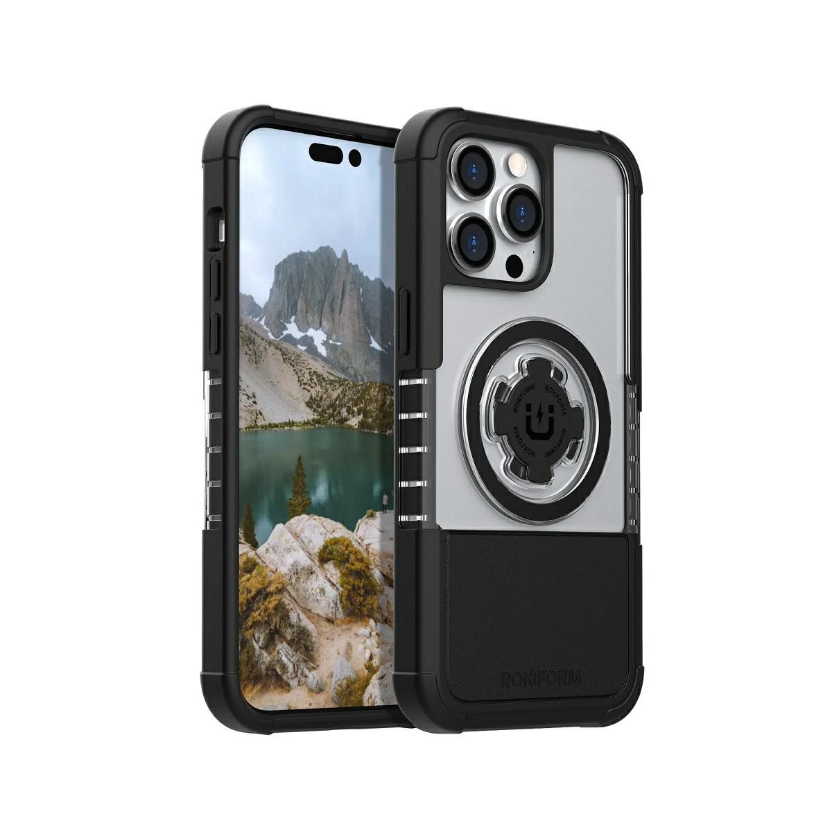 ROKFORM iPhone14 Pro Max クリスタル バイク用スマホホルダー