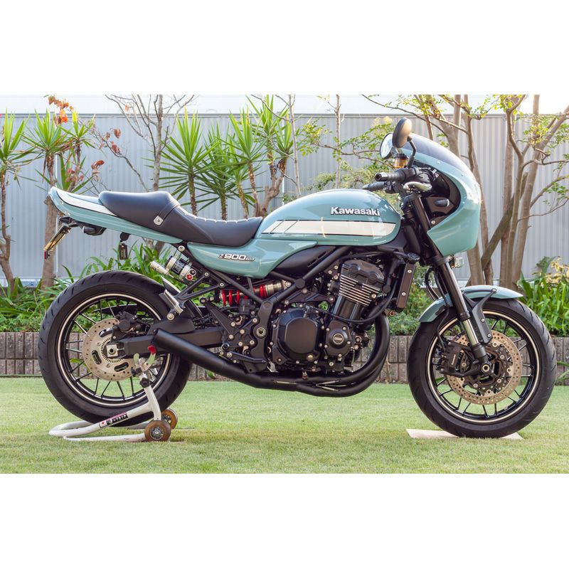 カワサキ Z900RS/CAFE 427ショート管 6ピース集合マフラー（JMCA