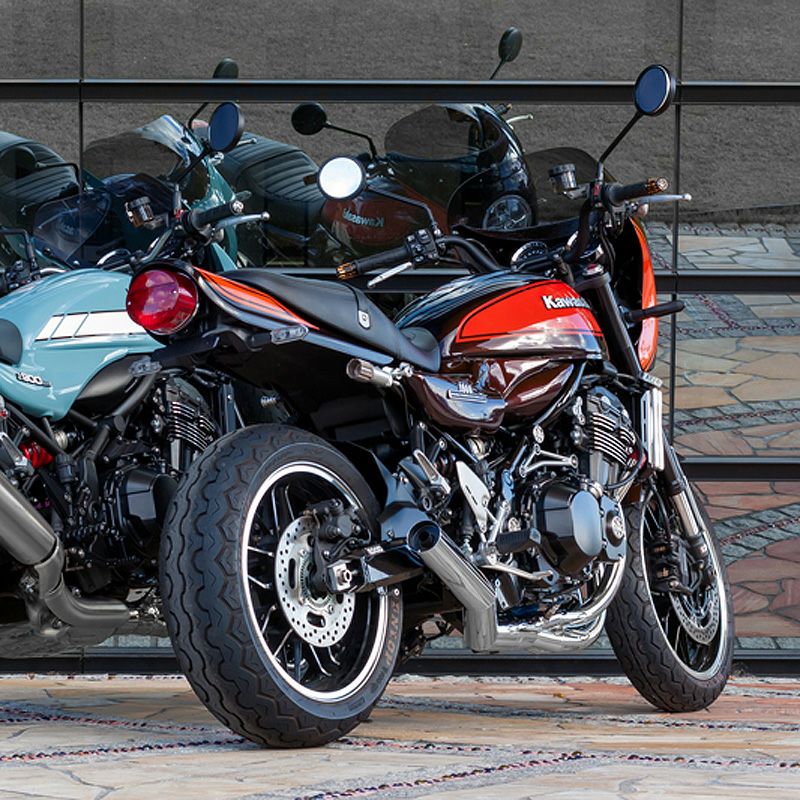 カワサキ Z900RS/CAFE 427ショート管 6ピース集合マフラー（JMCA