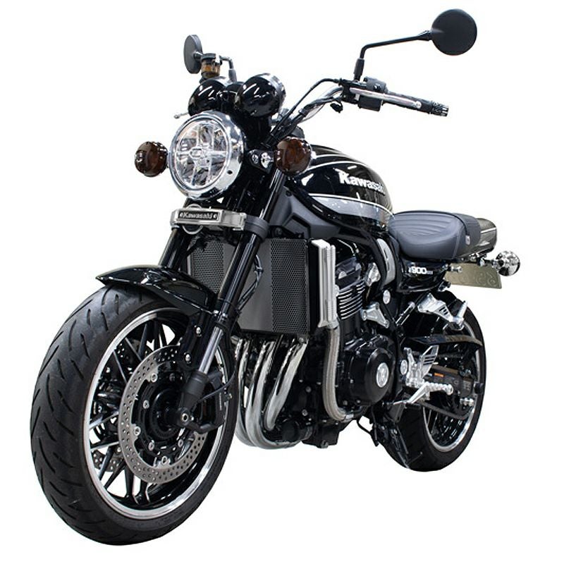 カワサキ Z900RS/CAFE ジェネレーター/パルサーカバーセット シルバー