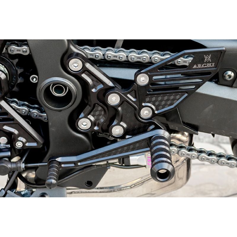 カワサキ Z900RS/CAFE ビレット・ハニカムバックステップキットver2