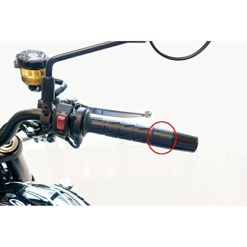 カワサキ Z900RS ツーリング・アルミハンドルバー用 エンドスペーサー 
